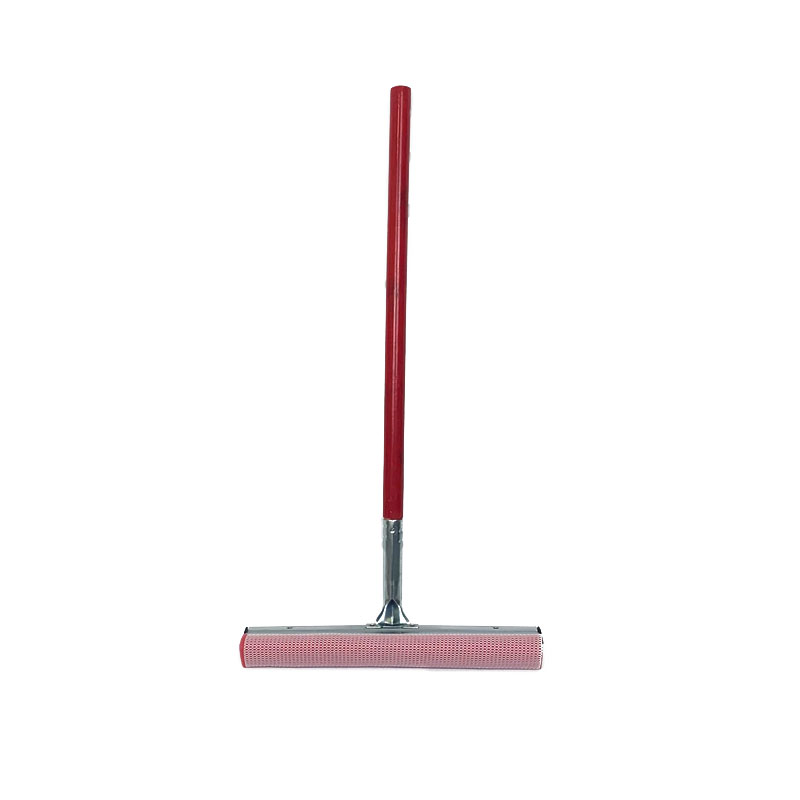 Gummi-Wischerbürste mit Holzgriff